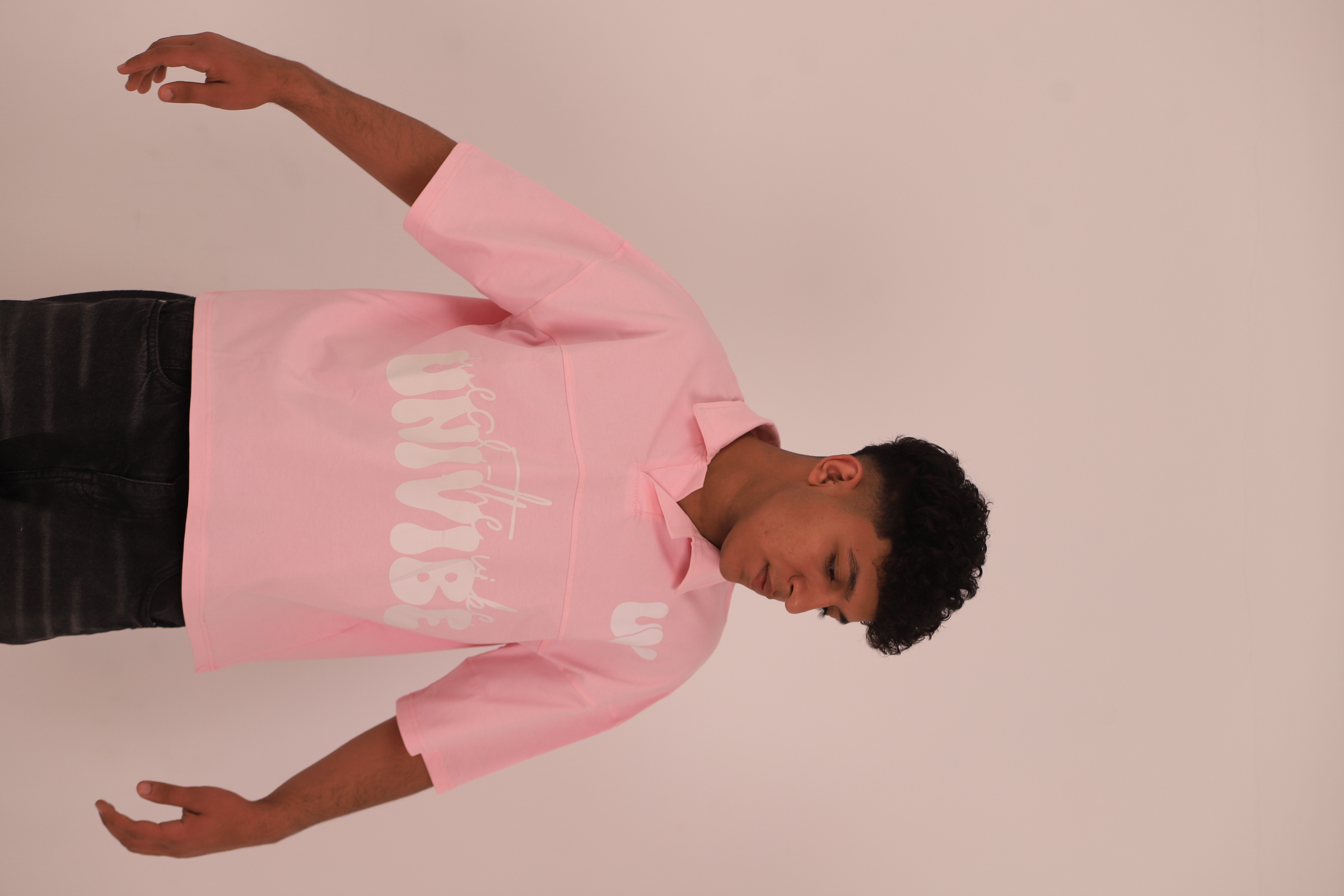 Boxy Heavy Tee, on-model, back